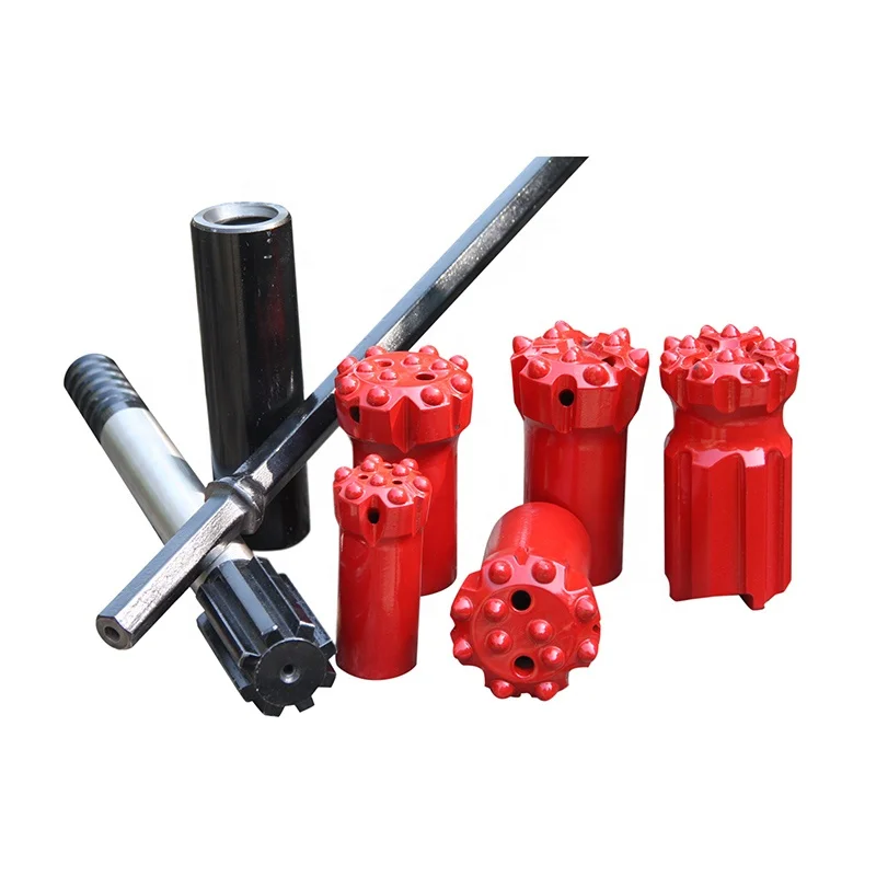 
Factory Direct Sale Threaded Quarry Button Rock Drill Bits 