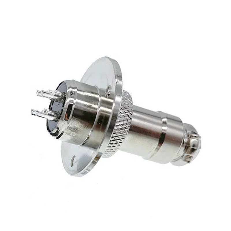 GX16 Flange mounting 3-hole fixing  2pin 3pin 4pin 5pin 6pin 7pin 9pin 10pin aviation connector plug&socket circular connectors