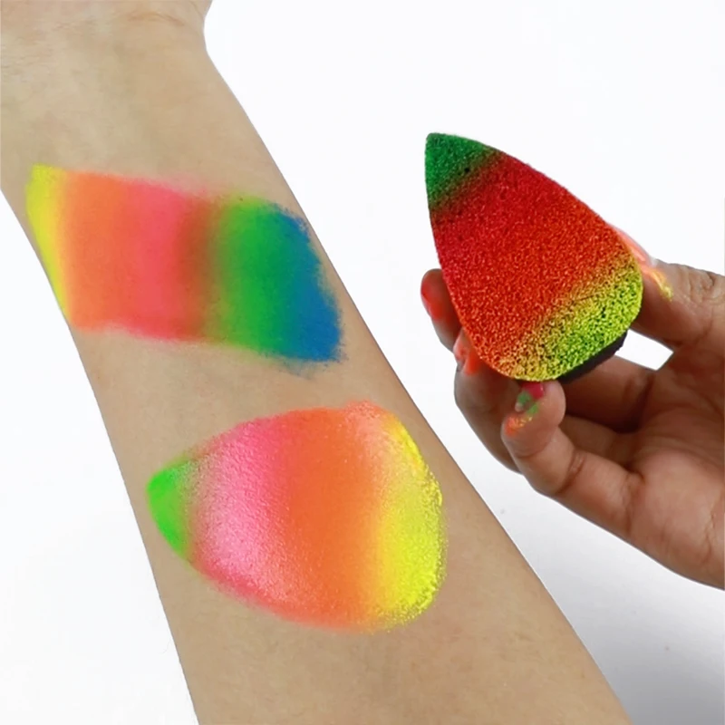GP Professional high quality cosmetic sponges face body paint sponge set for face painting