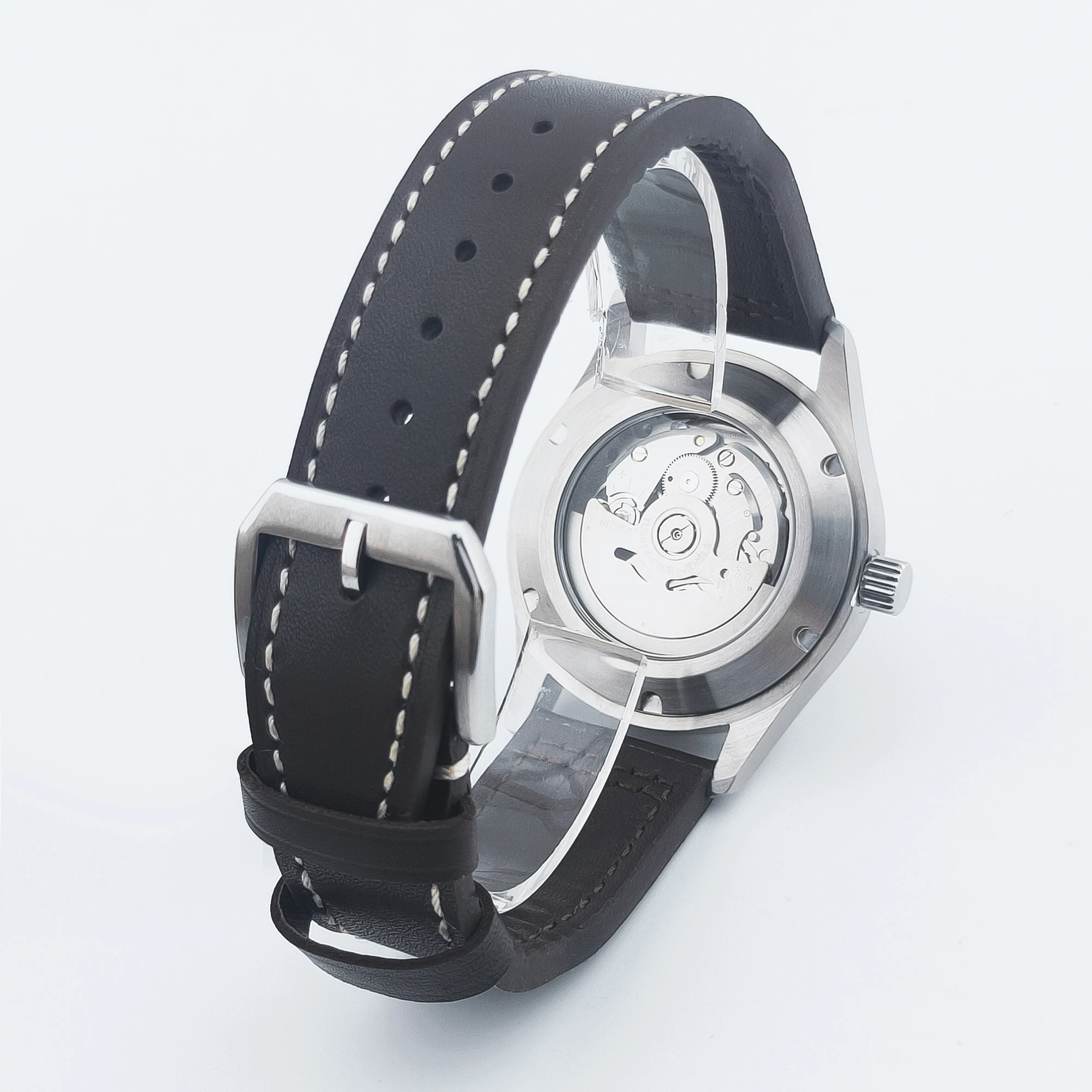 CORGEUT 36mm 39mm Sapphire Leather Strap Luminous 10 ATM Watch NH35A Custom Logo Prince Automatic Men Mechanical Watches