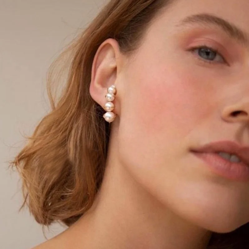 fashion earring New European and American design pearl earings for women 2021