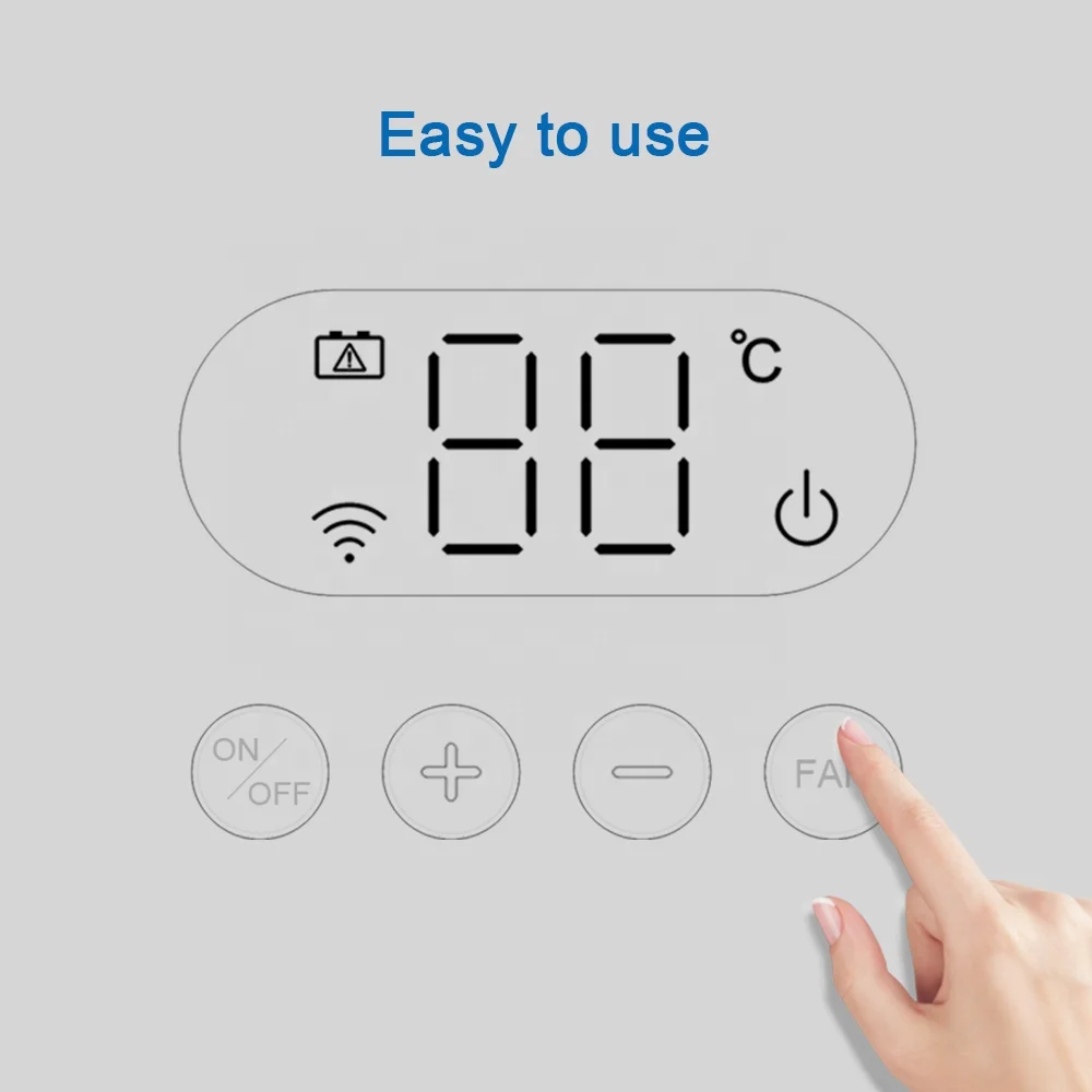 Gree Brand 7000Btu DC 24V Truck Ceiling Air Conditioner 12v24v Car Parking Air Conditioner for Cab Van Motorhome RV Caravan