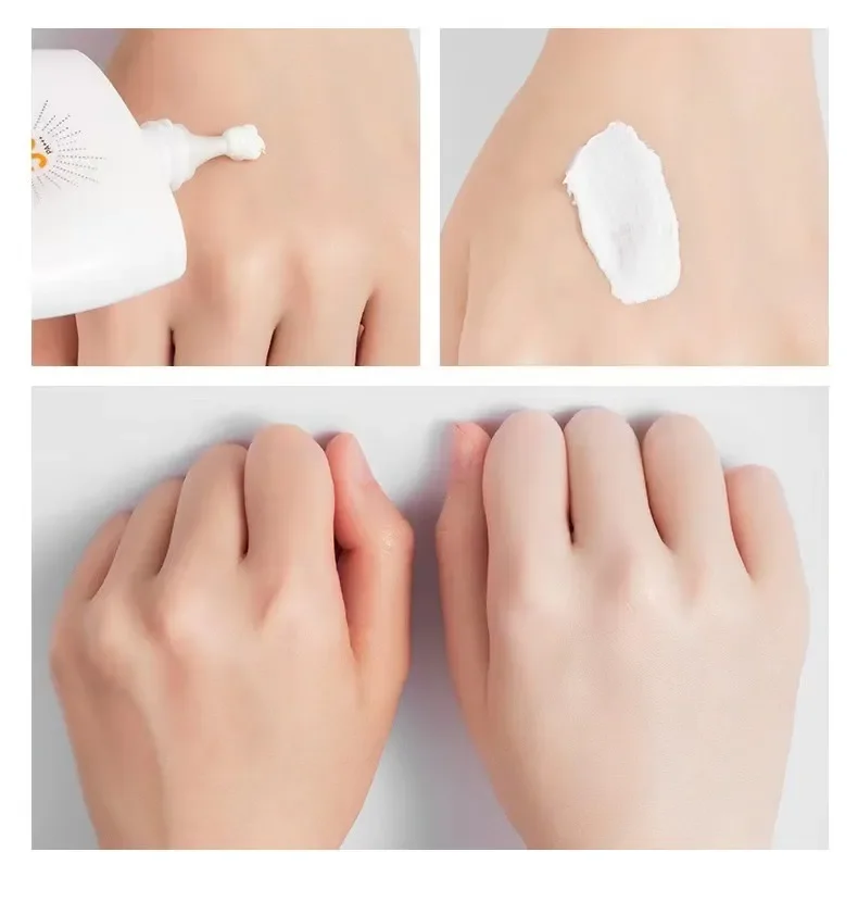 Hot selling Makeup Base Isolation sunscreen SPF 50 Moisturizing best skin whitening cream UV protection skincare products