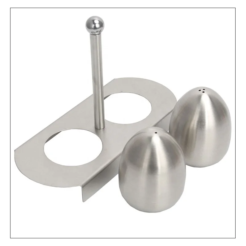 Stainless Steel Spice Jar Glass Spice Jars Seasoning Storage Bottles Stainless Steel Salt And Pepper Shakers