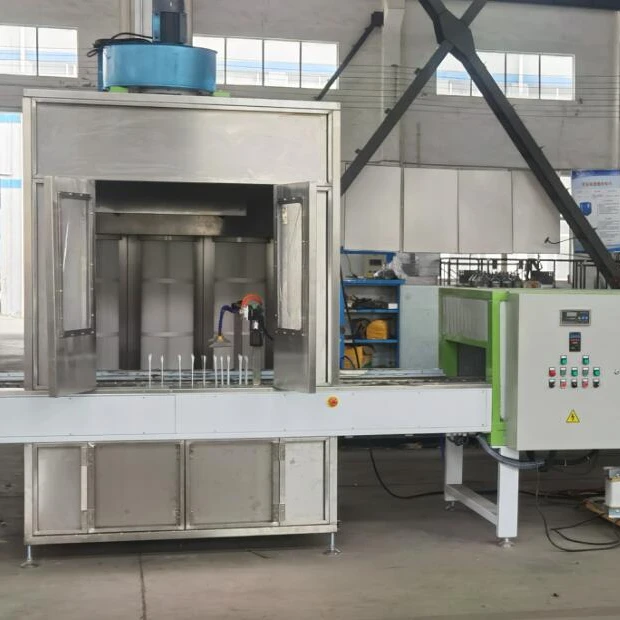 Electrostatic powder coating&spray line powder painting line high quality