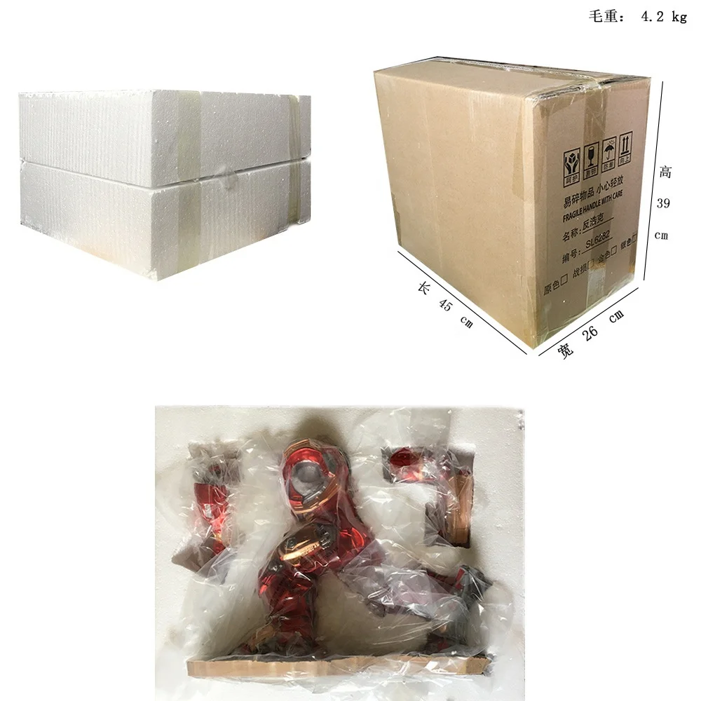 Hulk-Action-Figure  Mark 44 Hulkbuster Armor GK   Resin Statue Model Collectible Marvel