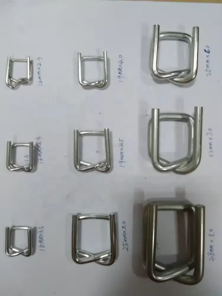 Hot Sale Durable Phosphating Strapping Wire Buckle for Cargo Binding