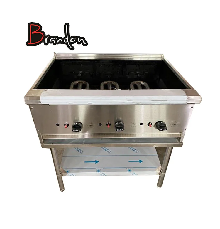 Гриль для барбекю на древесном угле, коммерческий гриль для барбекю на угле, мощный угольный гриль для барбекю