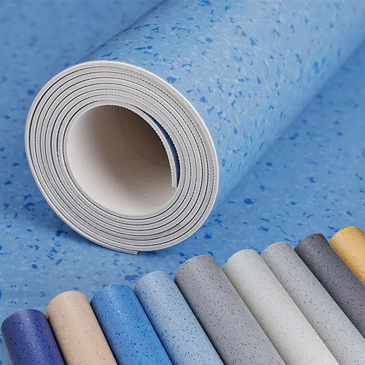 cheap waterproof commercial plastic carpet covering floor mat pvc flooring sheet vinyl flooring roll for hospital office