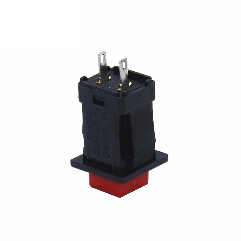 DS-429 NO Reset Switch Square Momentary Switch NC DS-431 3A/125VAC Self-locking Push Button Switch