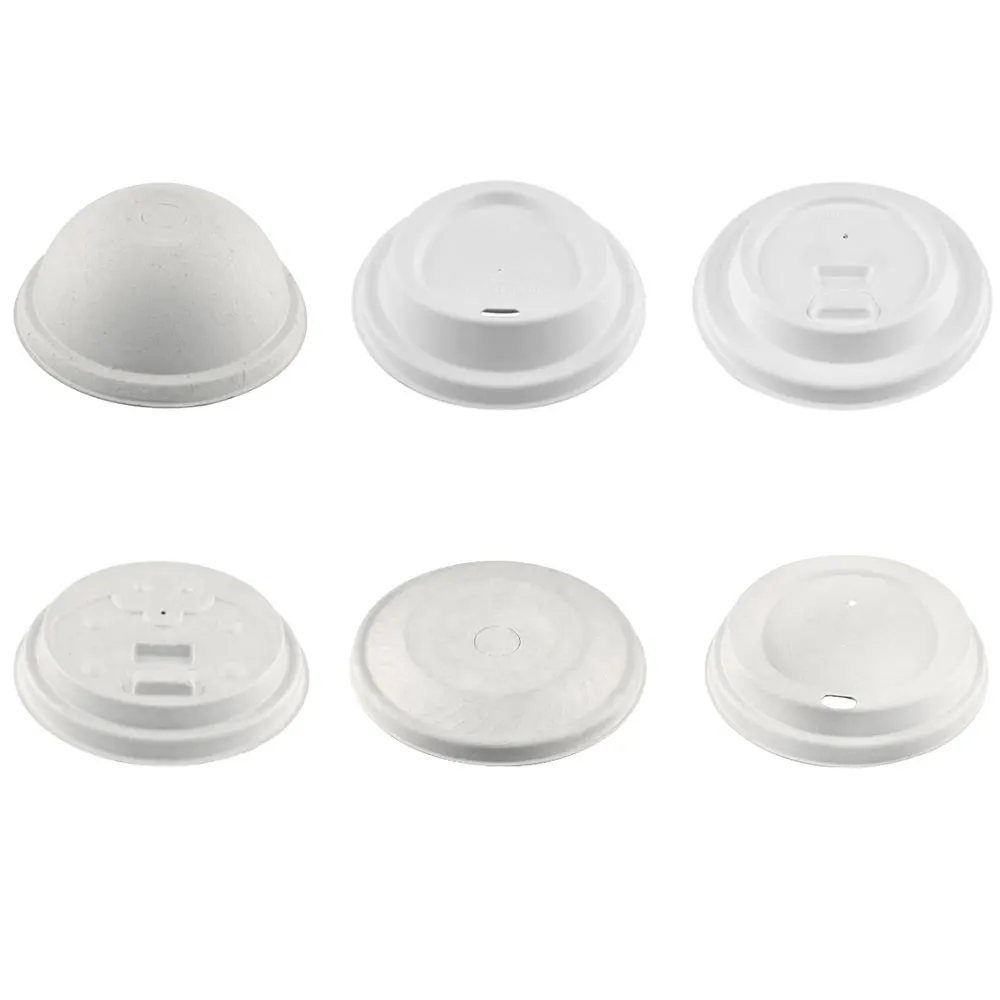 eco friendly 80mm 90mm paper spout hot coffee cups travel lids for 12oz 16oz 20oz