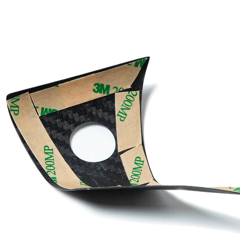 Car Interior Dashboard Wood Wrap Stickers Steering Wheel Car Styling Interior Mouldings For Tesla Model 3