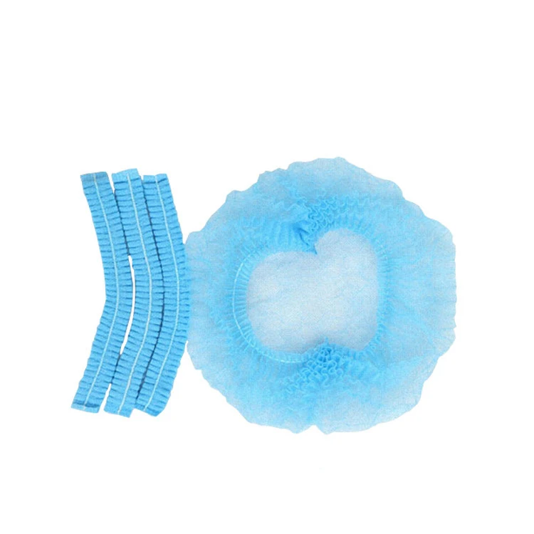 Hotel Disposable Non-Woven Bath Hair Covers Bouffant Hats for Adults Use for Cleaning