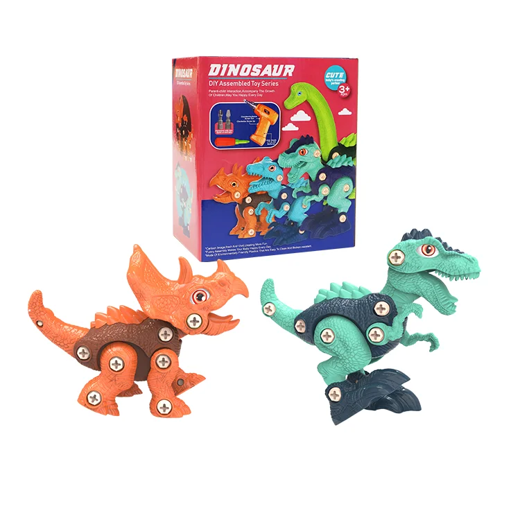 2021 New Toys For Kids Baby DIY Take Apart Dinosaur Model Assembly Toy