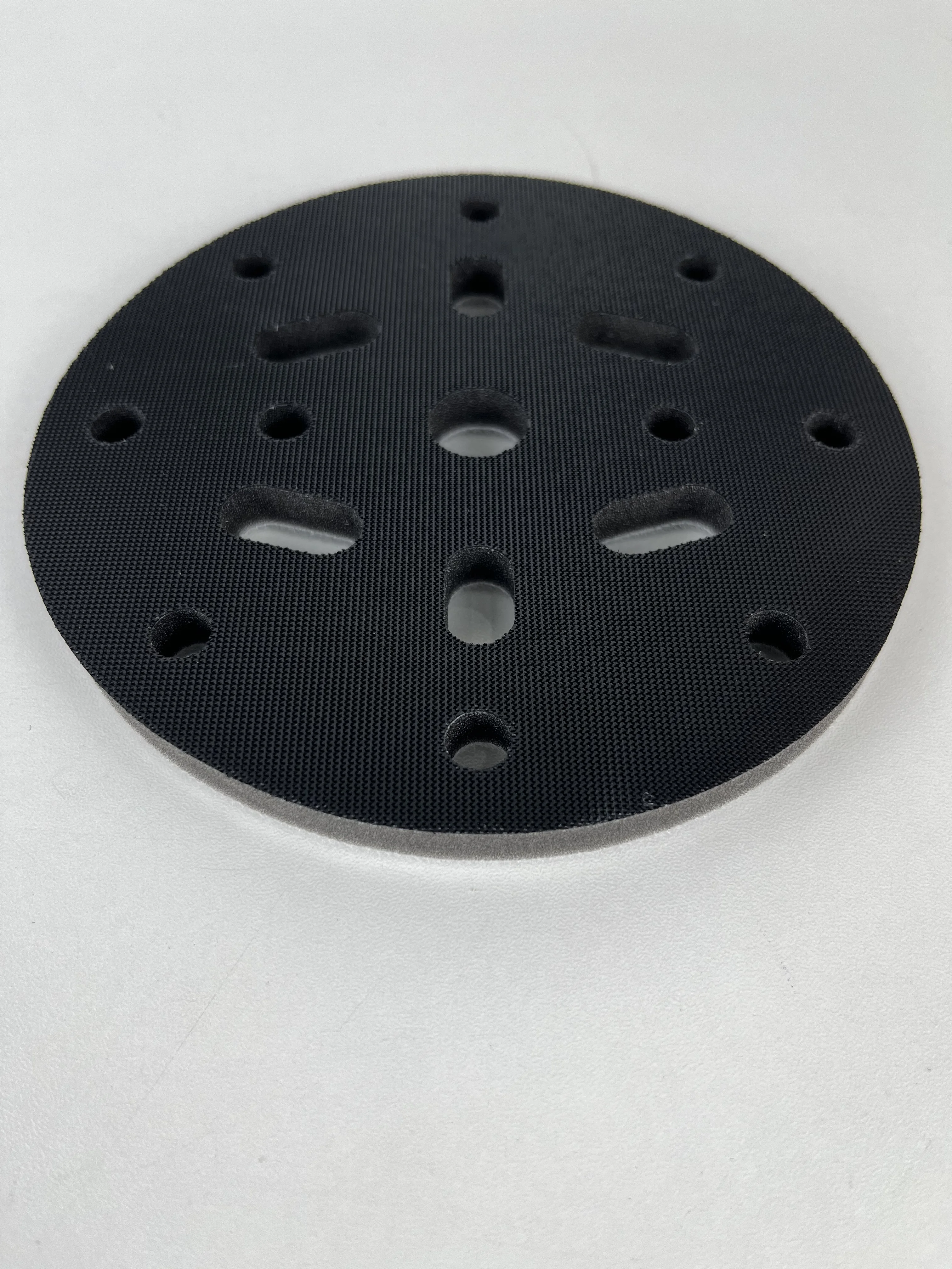 6 дюймов, 17 отверстий, толстые мягкие прокладки для интерфейса, крючок и петля, 6 дюймов, губчатая подушка, буферная подкладка для полировальных и шлифовальных машин