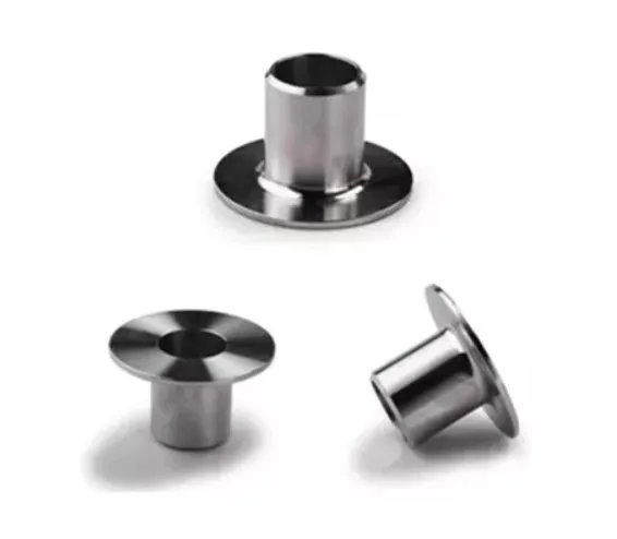 Factory ASME B16.9 Butt Welded Pipe Parts Titanium Alloy Pipe Collar Titanium Stub End