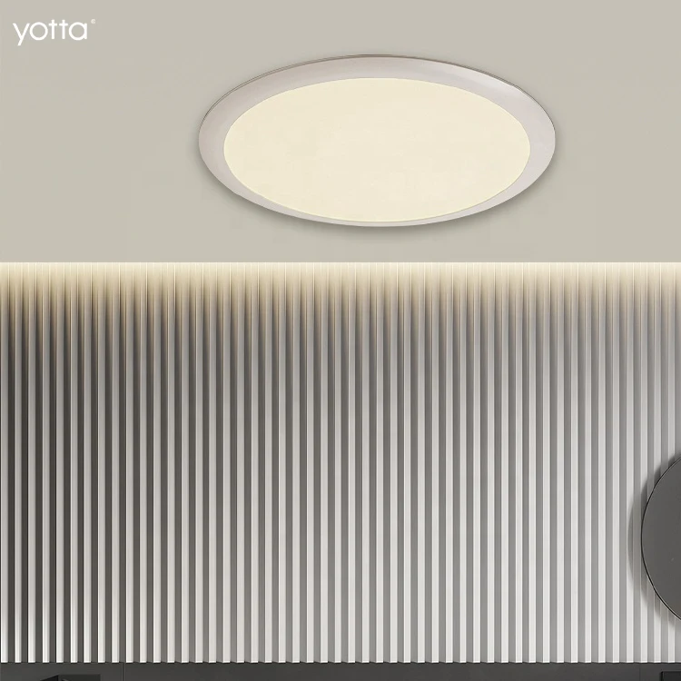 48W 1cm Ultra slim panel lamp fixture nordic surface mounted ceiling light led modern