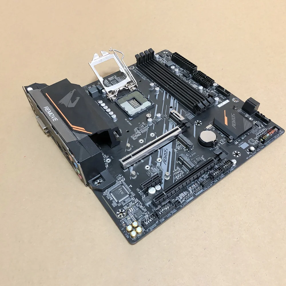 Desktop Motherboard For Gigabyte B460M AORUS ELITE DDR4 128GB PCI-E 3.0 M.2 B460 LGA 1200 100% Tested Fast Ship