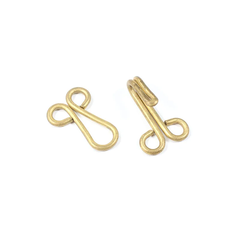 Оптовая продажа, застежка для бюстгальтера разных размеров, аксессуар для одежды и брюк, крючок и петля