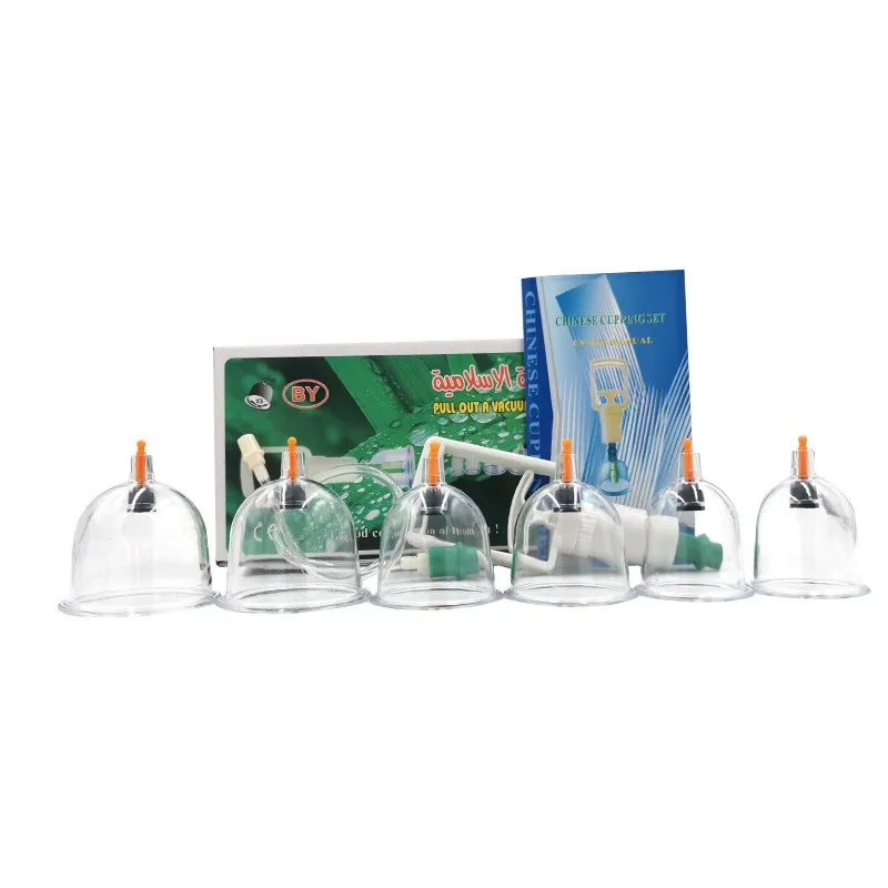 Заводская цена 6 шт. вакуумные банки набор для домашней терапии медицинских вакуумных банок устройство физиотерапии