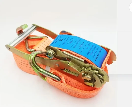 China Factory heavy cargo belt wholesale Ratchet tie down or Straps length customized 3m- 12M