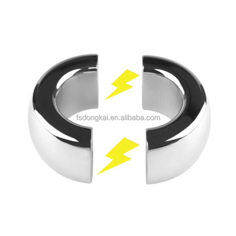 Adult sex toys for men with scrotum pendant restraint device magnetic suction style sperm lock penis ring