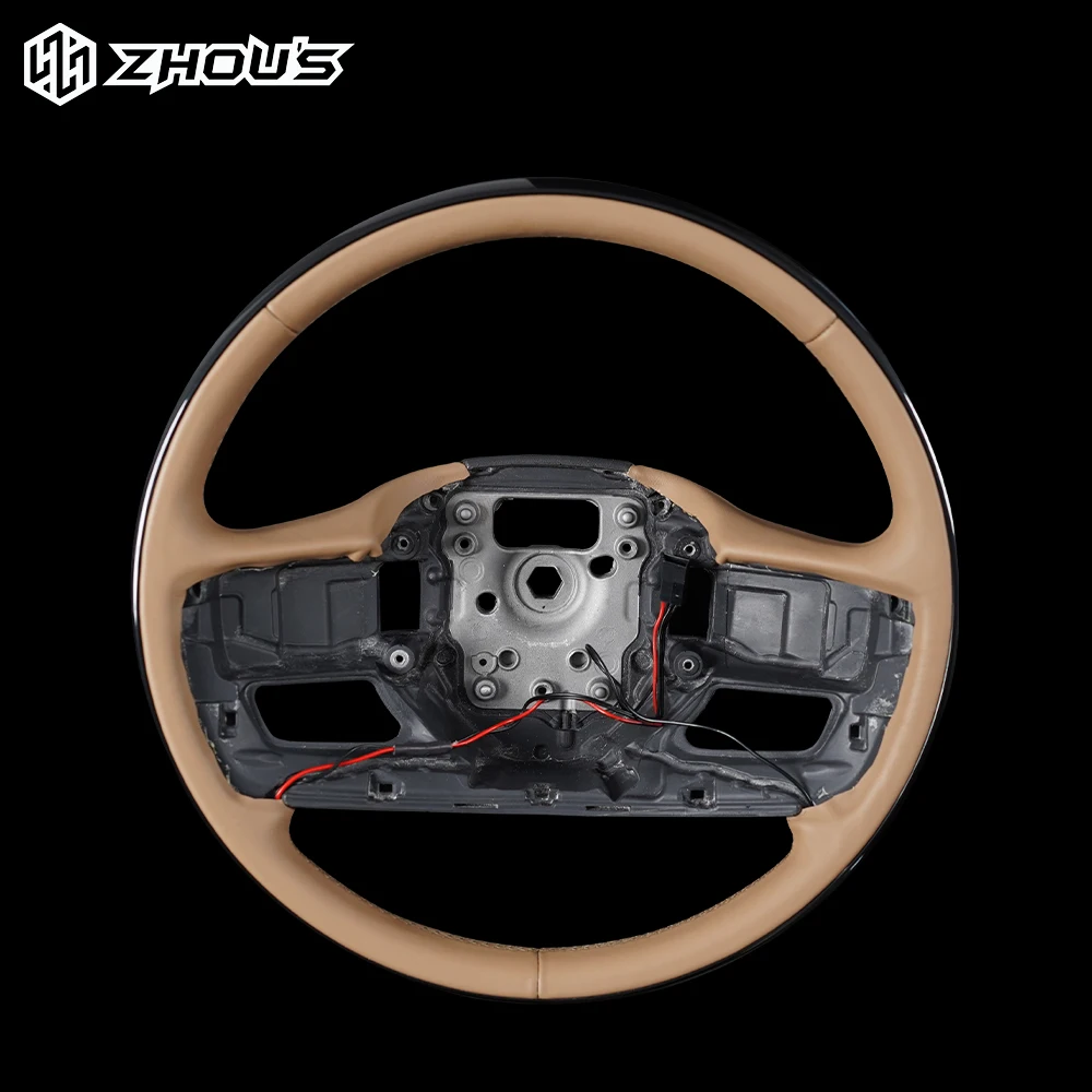 Automotive Parts Driving Interior Accessories Custom Brown Wooden Steering Wheel For Range Rover L460