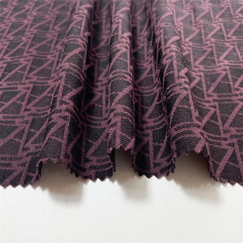 Sunplustex manufacture solid stretch woven fabric viscose nylon spandex jacquard cafta bengaline for pants suit blazer uniform