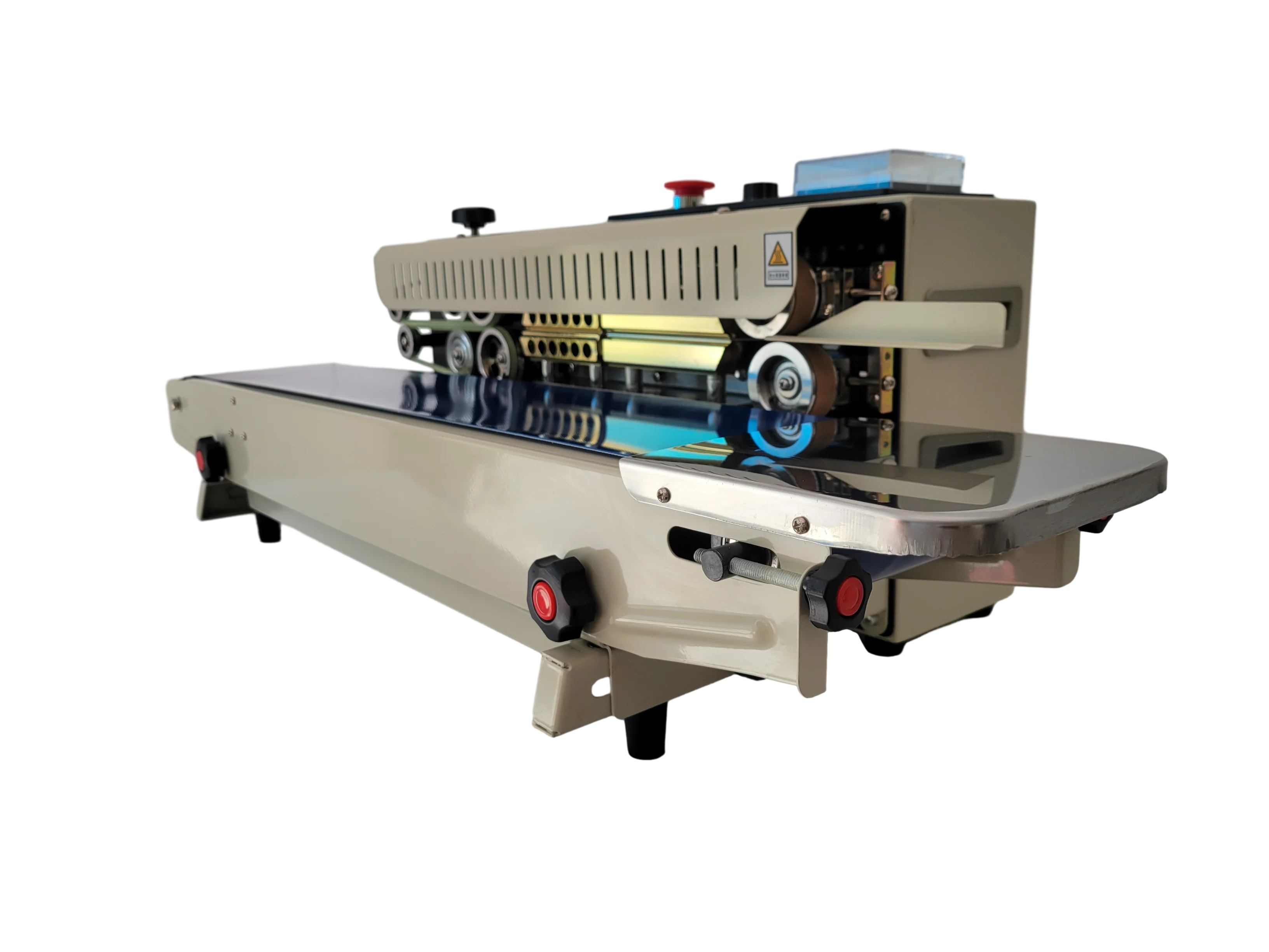 Continuous Plastic Bag Sealer / Continuous Bag Sealer / Continuous Band Sealer with LOT MFD EXP