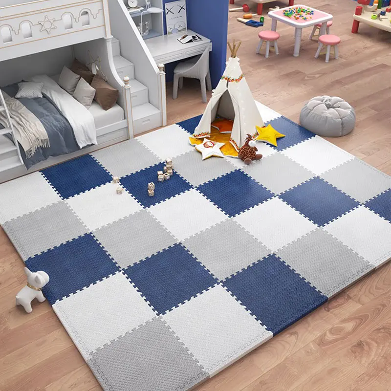 Large Quantity Discount Factory Direct Thickening Eva Play Mat Foam Baby Crawling Mats Floor Puzzle