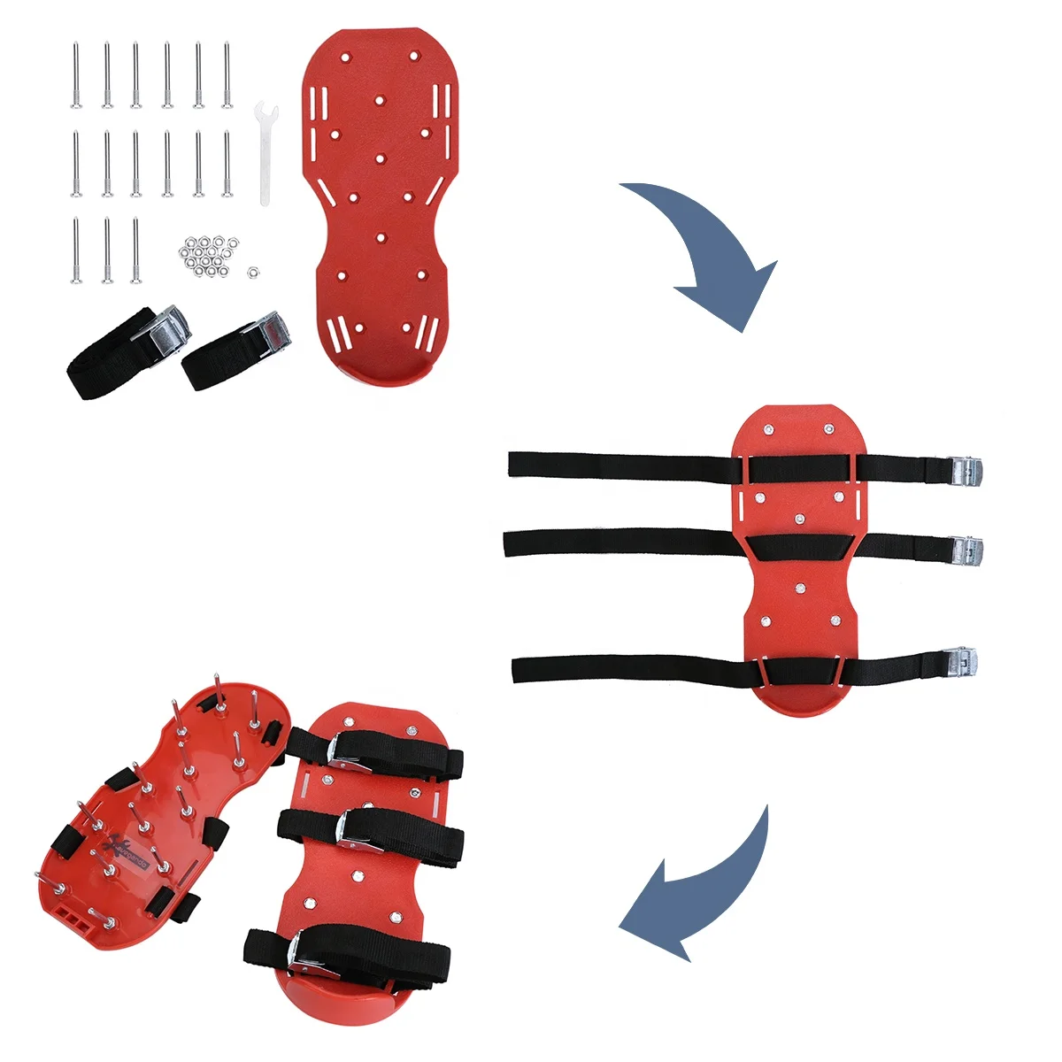 Garden Lawn Aerator Spike Shoes
