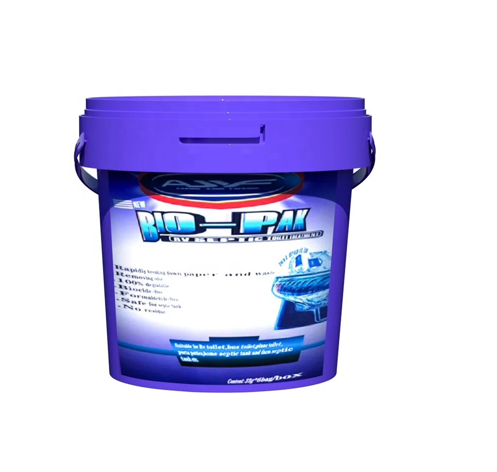 Eco-Friendly Dissolving Paper in Truck Odor Eliminator RVS, Boat, Camper Cleaner Toilet Cleaning Enzyme