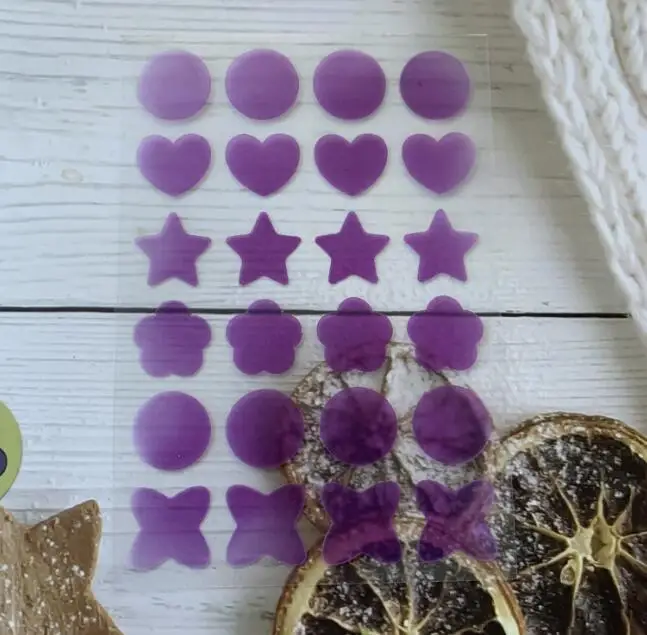 Custom Patterned UV Stickers Summer Sun Protection Test Cosmetics Sun protection Test