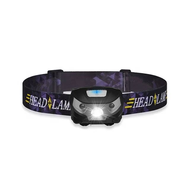 Strong light induction charging headlamp infrared induction charging fishing night fishing headlamp