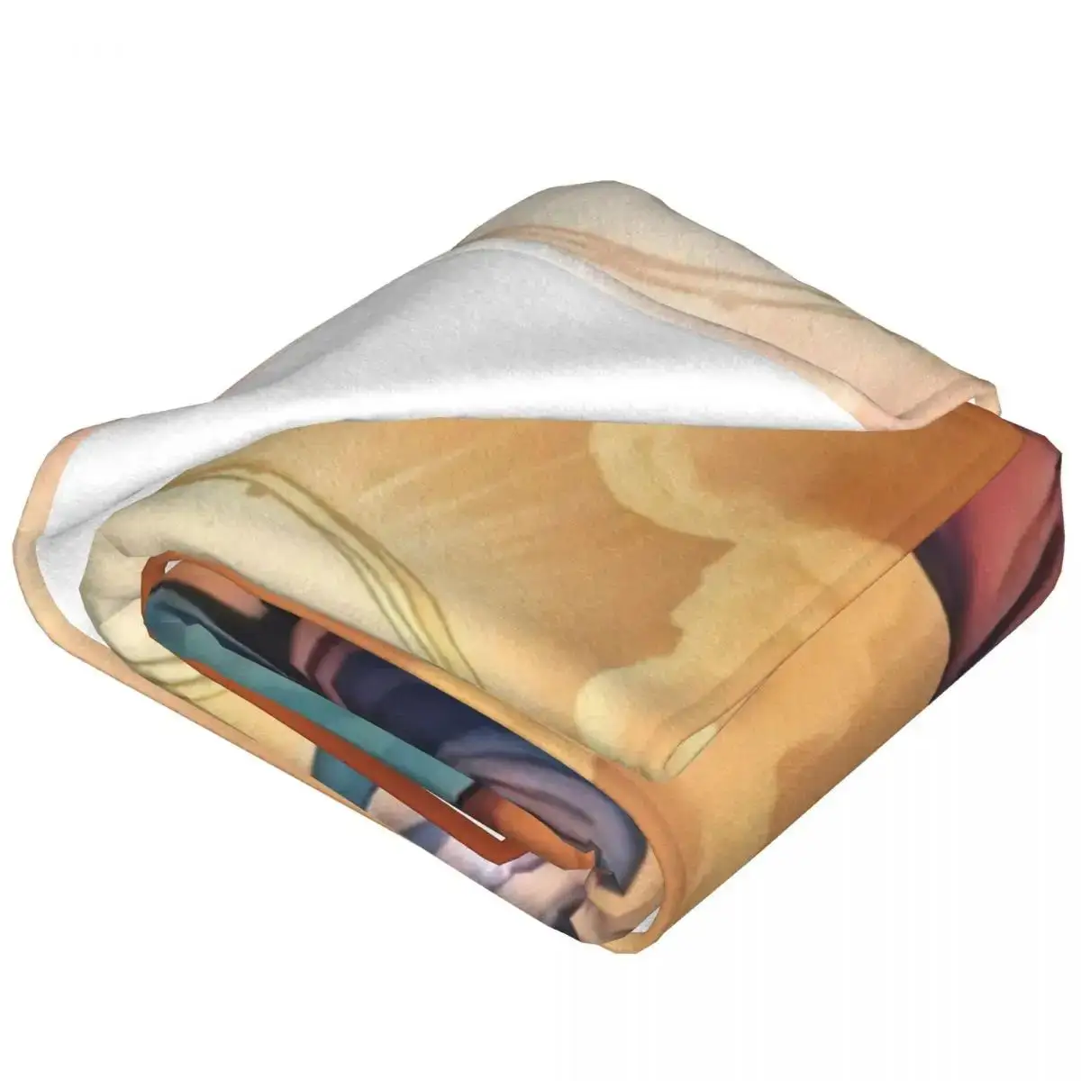 N-Natanael Canos Blanket Singer Funny Jesus Travel Office Flannel Throw Blanket Warm Soft Outdoor Custom Bedspread Gift