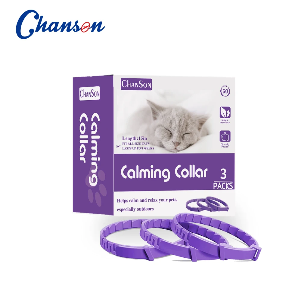 Top sell Personalized custom Pet Lavender Oil Calming Collar