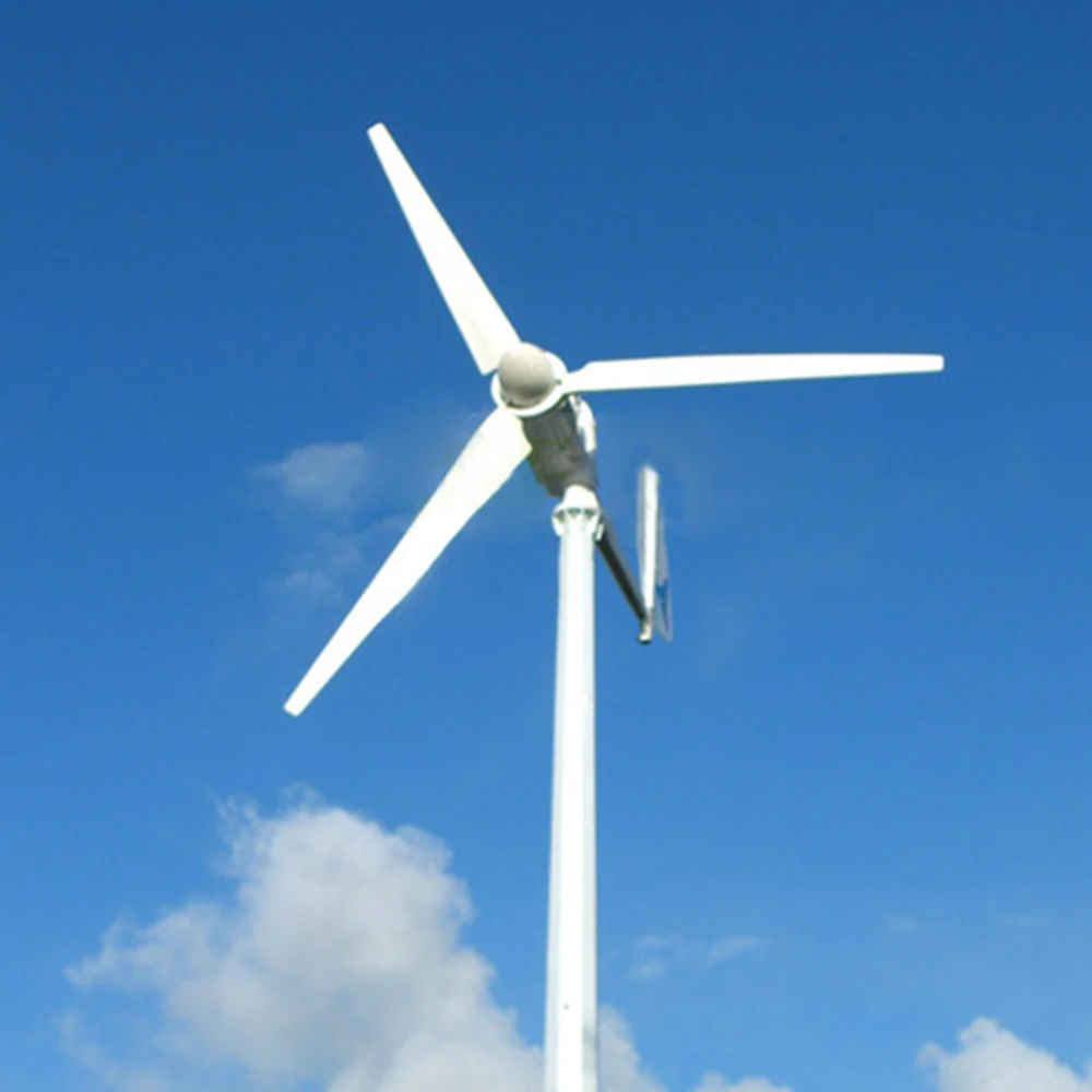 3000W High Efficiency Wind Turbine Off Grid System 12V 24V 48V Output Voltage 220V 230V 240V Home Appliance Power Supply System