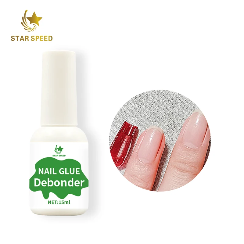 OEM Custom New Magical Magic Uv Gel Nail Polish Remover 15g Bulk Automatic Peel Off debonder false Nail Glue remover debonder