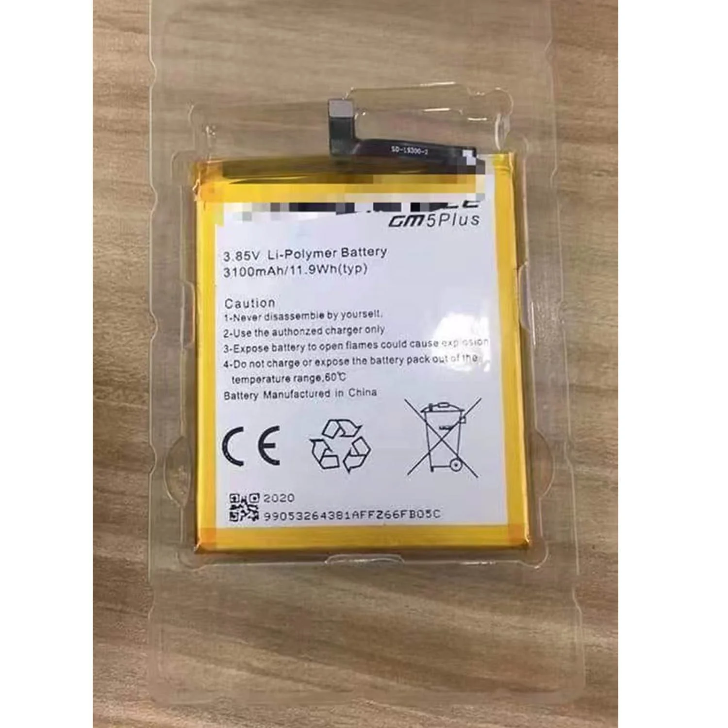 3500mAh GM6 G006 GM8 Factory price Polymer Lithium-ion Battery Mobile Phone Battery for General Mobile GM8 Go Dual