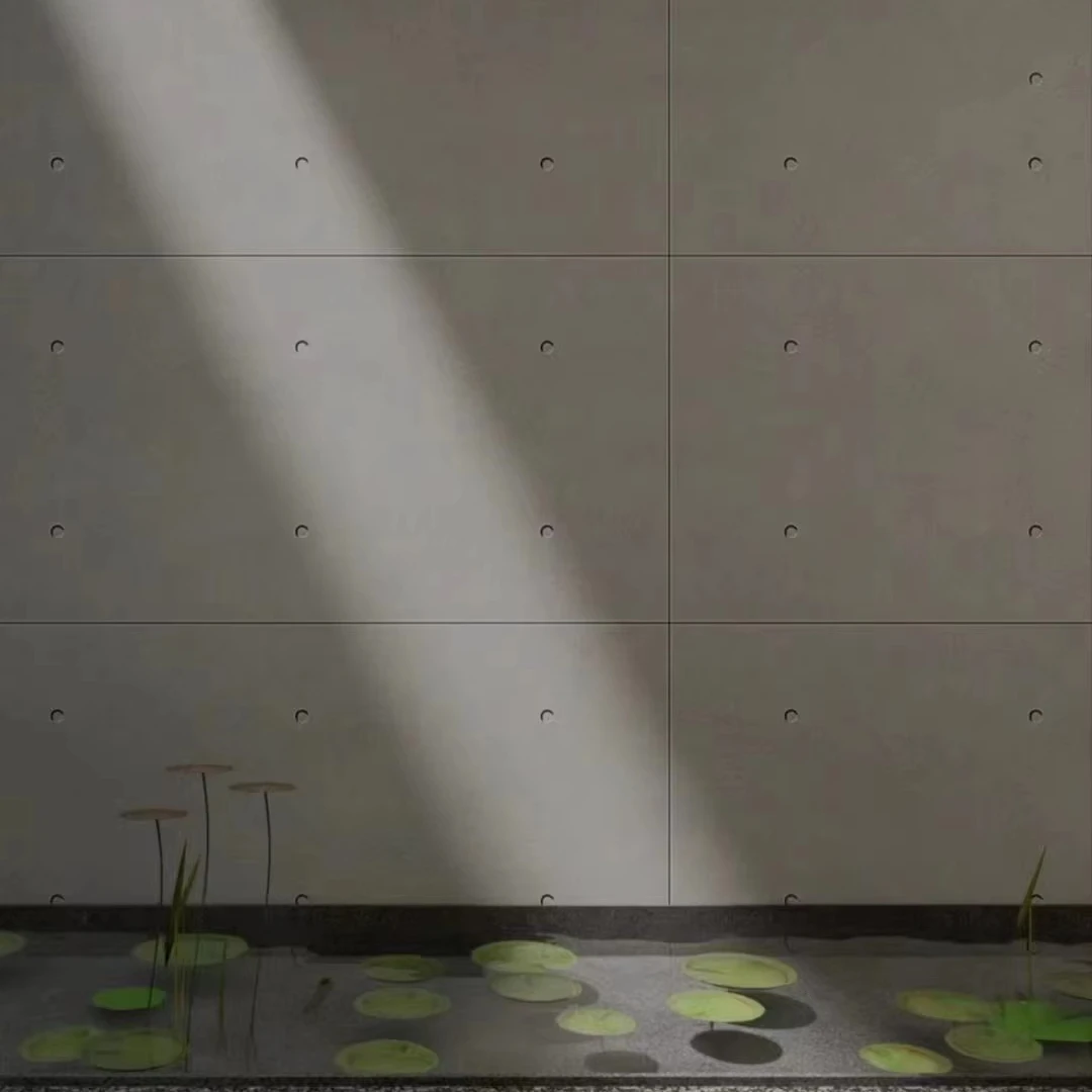 В наличии на складе реальные заливки цементной доски наружные водонепроницаемые стены декоративные бетонные панели