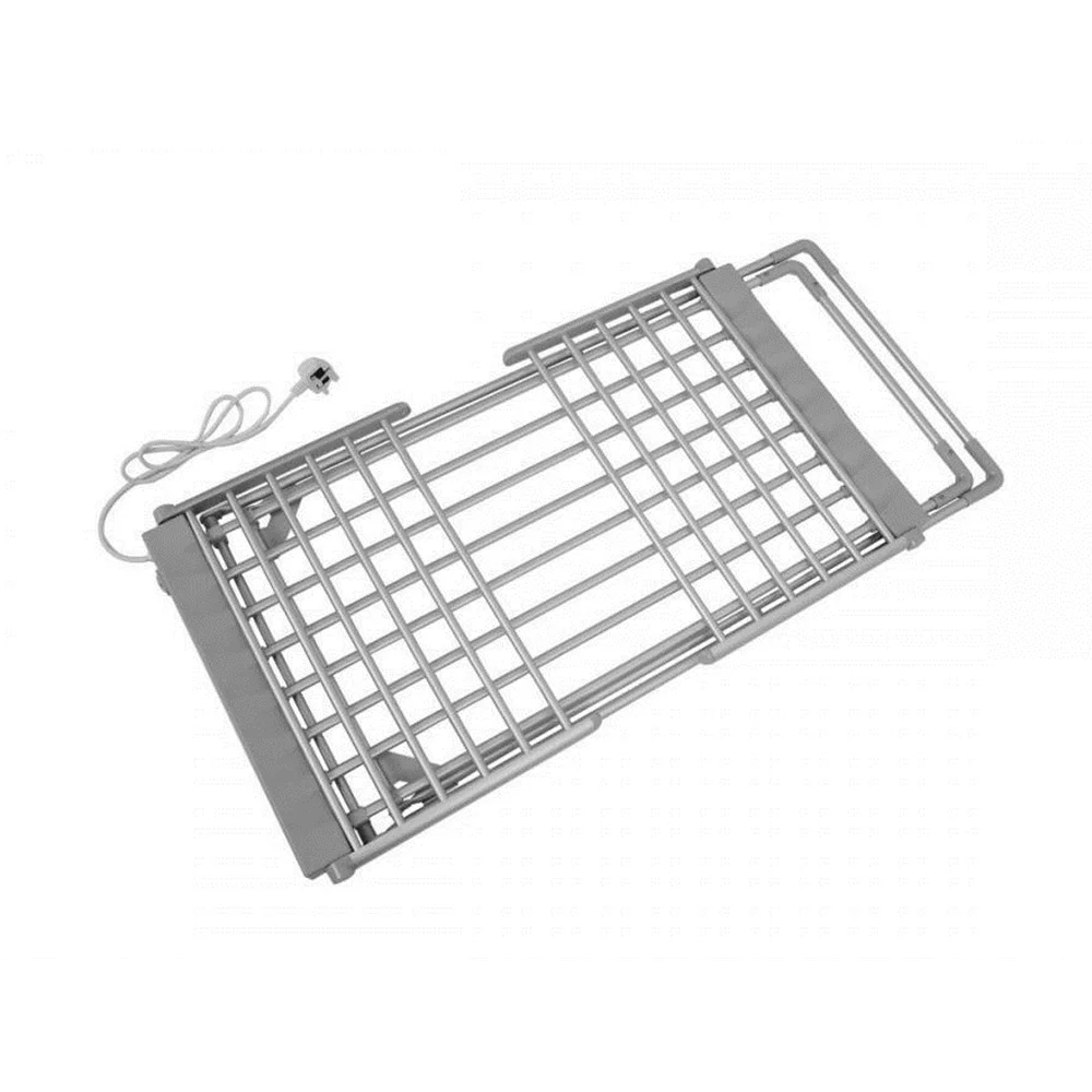 Electric Heated Clothes Airer Dryer Indoor Folding Horse Drying Rack For Laundry, Washing