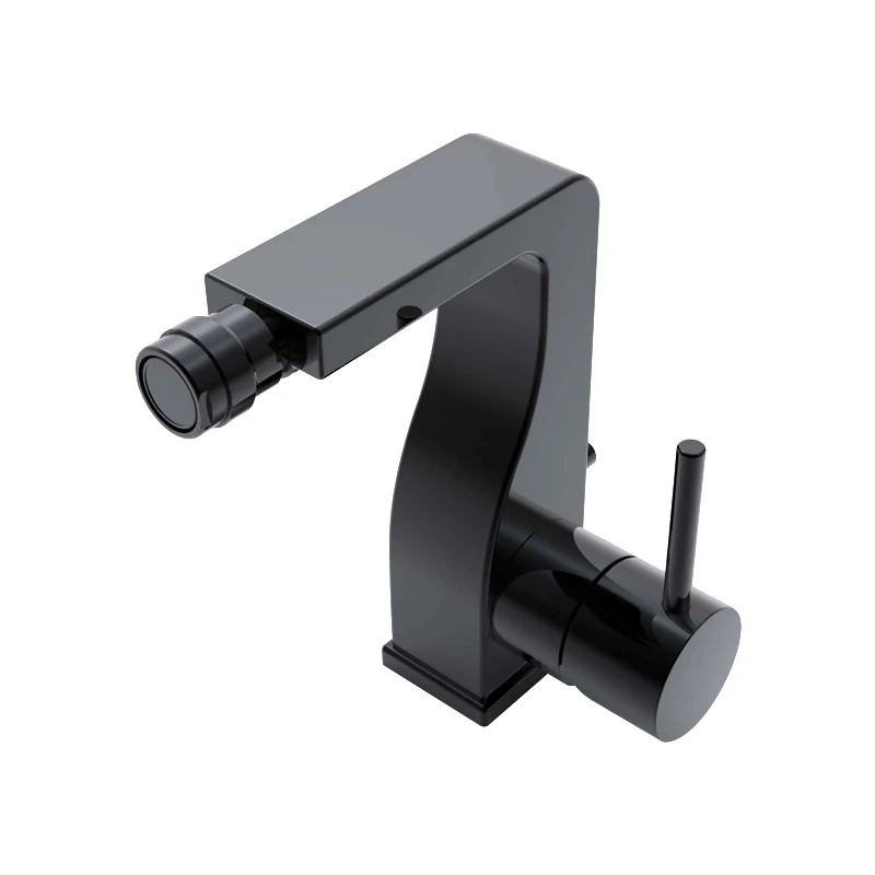 
Germany Brand!!! Bravat Best selling Single Handle Bidet Mixer - Black With Lift-Rod Pop-Up Waste F36061K-ENG 