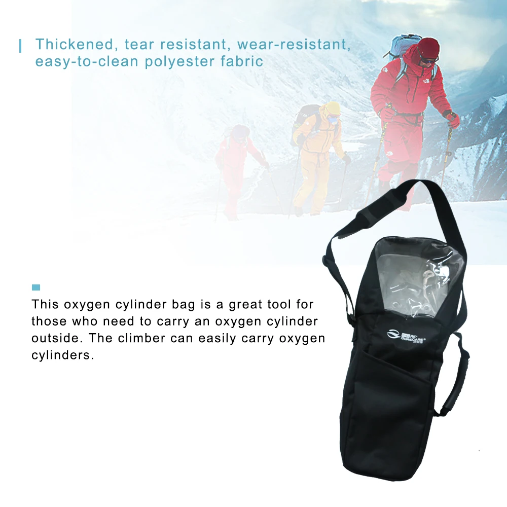 Medical Nylon Oxygen Pack Portable Oxygen Reservoir Shoulder Bag Oxygen Tank Holder Cylinder Storing Bag For Bag