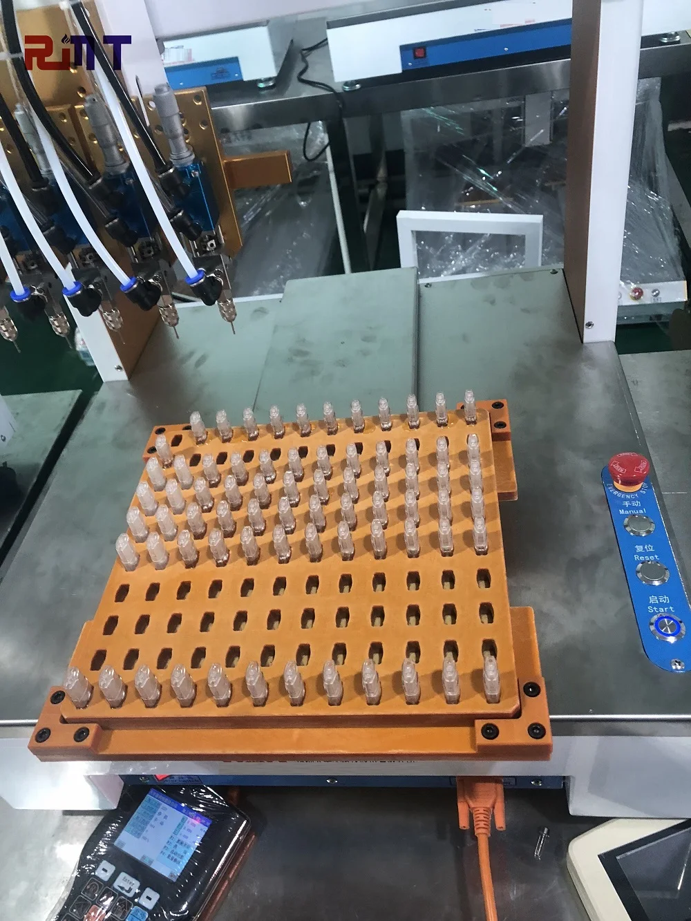 
semi auto f4 electronic cigarette filling machine for CBD vape pod mod system bulk production 