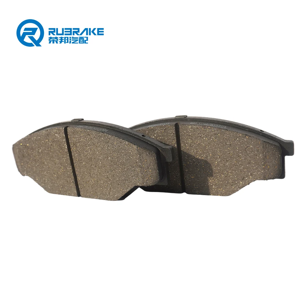 RUBRAKE High quality D303 korean brake pads cars spare parts for Great Wall pickup Toyota sea lion 2Y 3Y f
