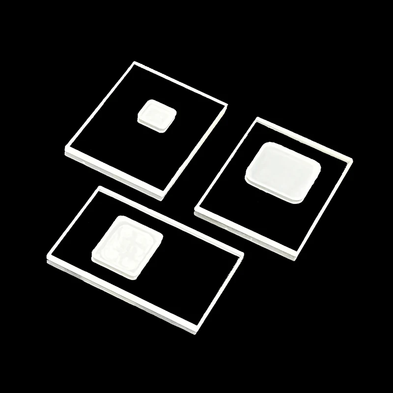 High quality coated round uv quartz plate quartz substrate coating quartz plate