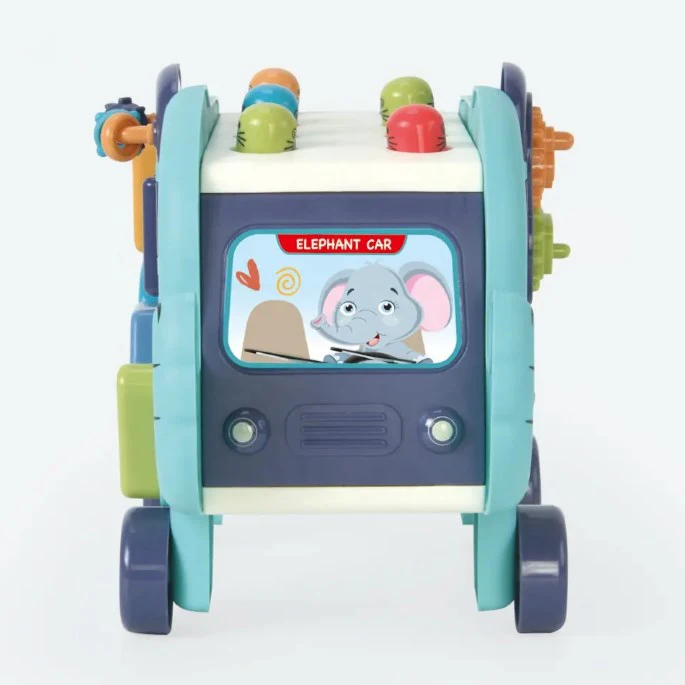 Multifunction Elephants Car Educational Whack A Mole Play Hamster Montessori Toy Shape Matching Game For Baby