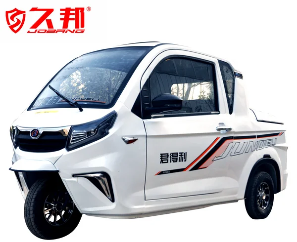 Closed Cabin Three wheels Electric Tricycle for Supermarket
