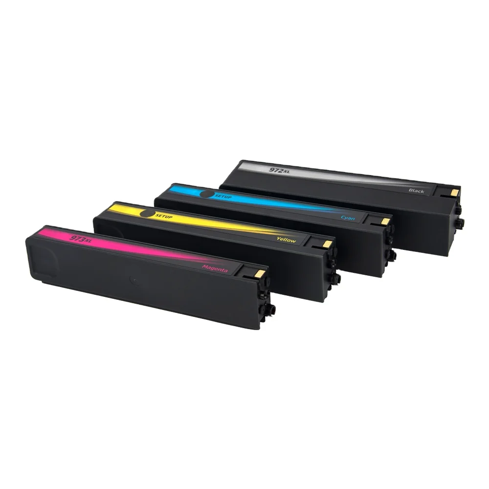 ink cartridge color 973 Pagewide pro 452dn 452dw MFP 477dn 477dw 552dw MFP 577dw 577z PageWide Managed P55250dw use for HP
