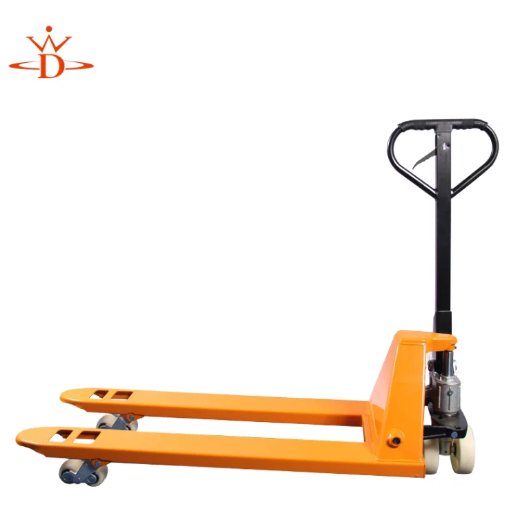 Manual Lift Forklift Jack Transpallet Trolley 2 ton Stainless Steel Hand Pallet Truck